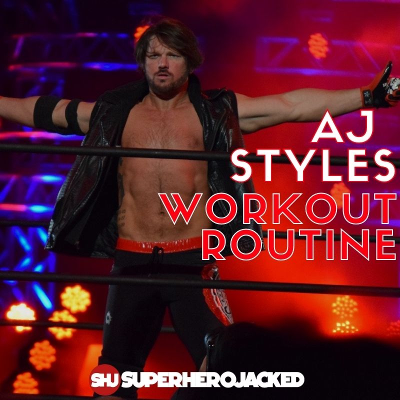 AJ Styles Workout Routine and Diet Plan: Train like The WWE Superstar!