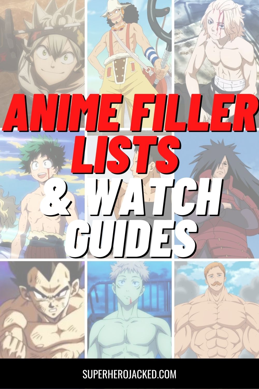 Anime Filler Lists and Watch Guides