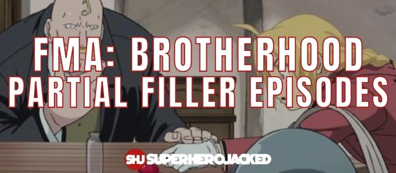 FMA Brotherhood Partial Filler Episodes