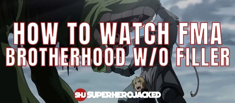How To Watch FMA Brotherhood Without Filler
