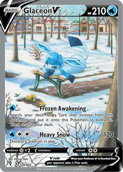 Best Evolving Skies Card 10 Glaceon 1