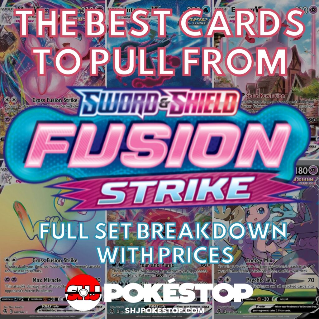 The Best Cards in Fusion Strike Pokemon Cards