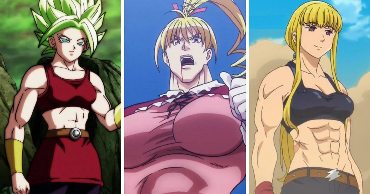 Most Muscular Anime Characters - YouTube