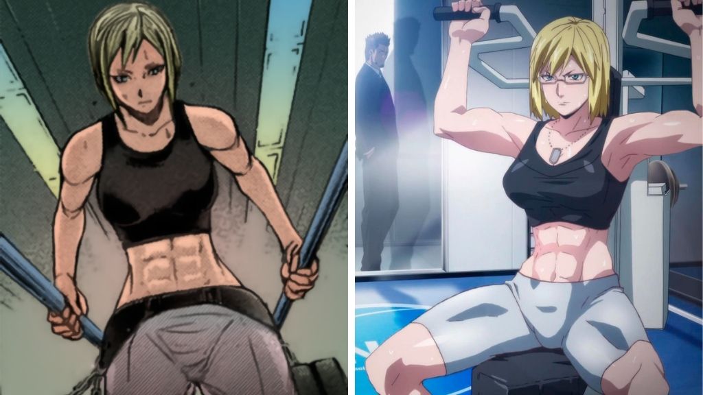 Most Muscular Anime Characters 