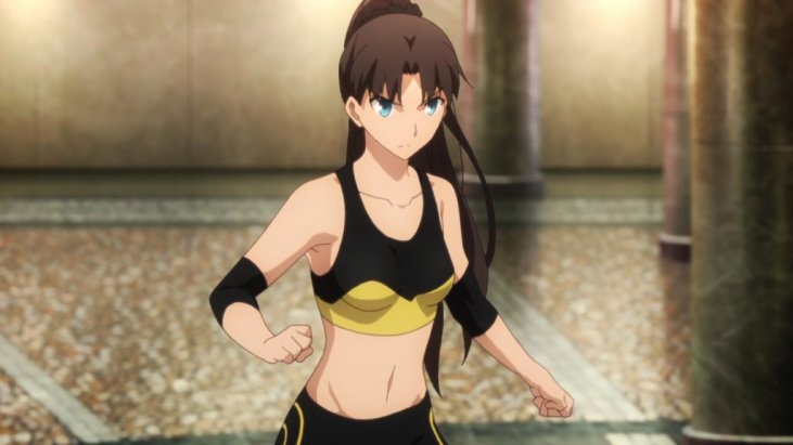 Rin Tohsaka Workout 1