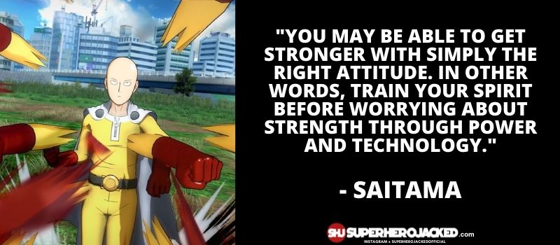 Saitama Quotes 10