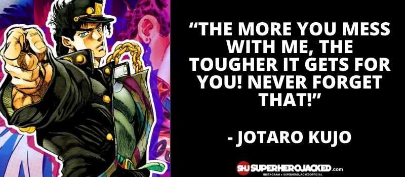 Jotaro Quotes