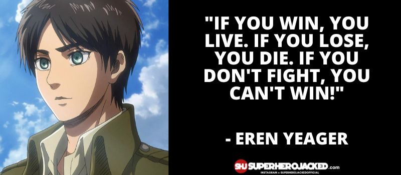 Eren Yeager Quotes 1