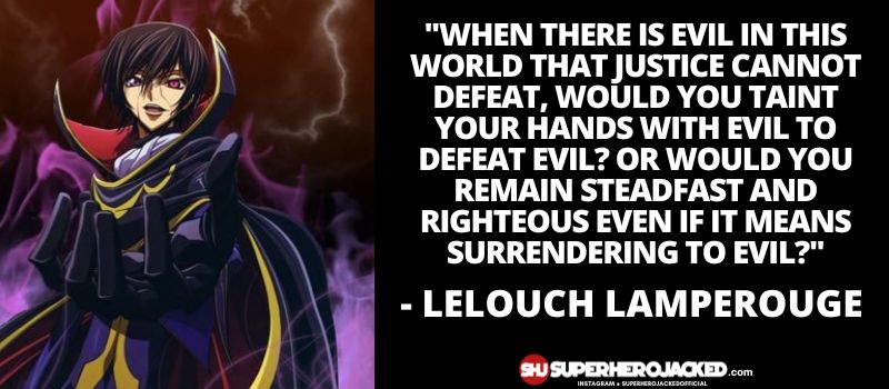 Top Ten Lelouche Lamperouge Quotes: The Best Lelouche Quotes!