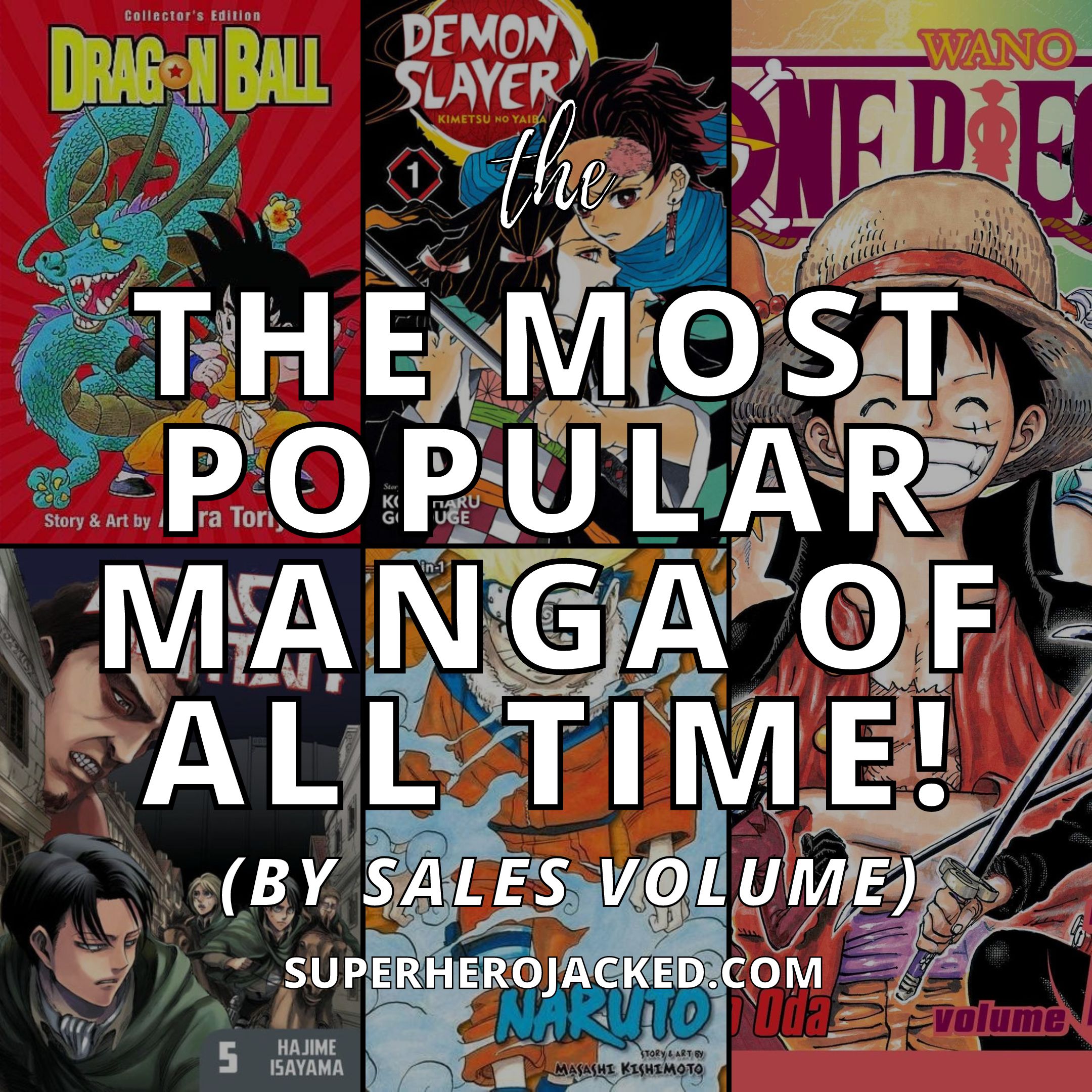 Top 30 best Japanese manga