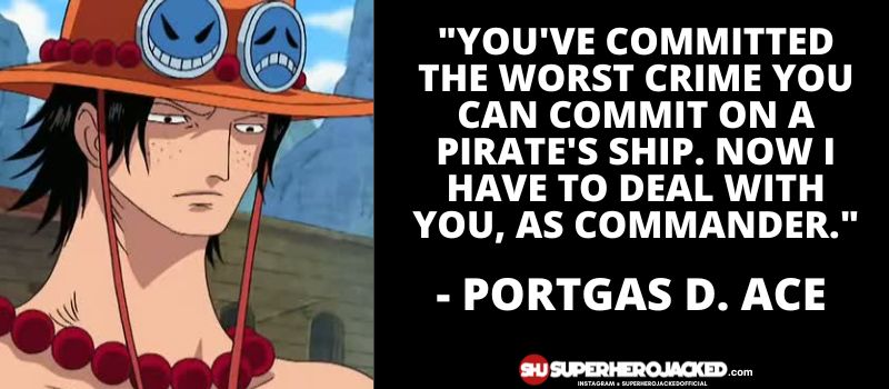 one piece quotes ace