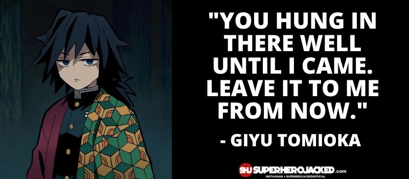 Giyu Tomioka Quotes 3
