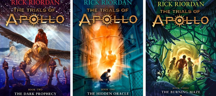Top Ten Books To Read Like Percy Jackson - The Trials of Apollo