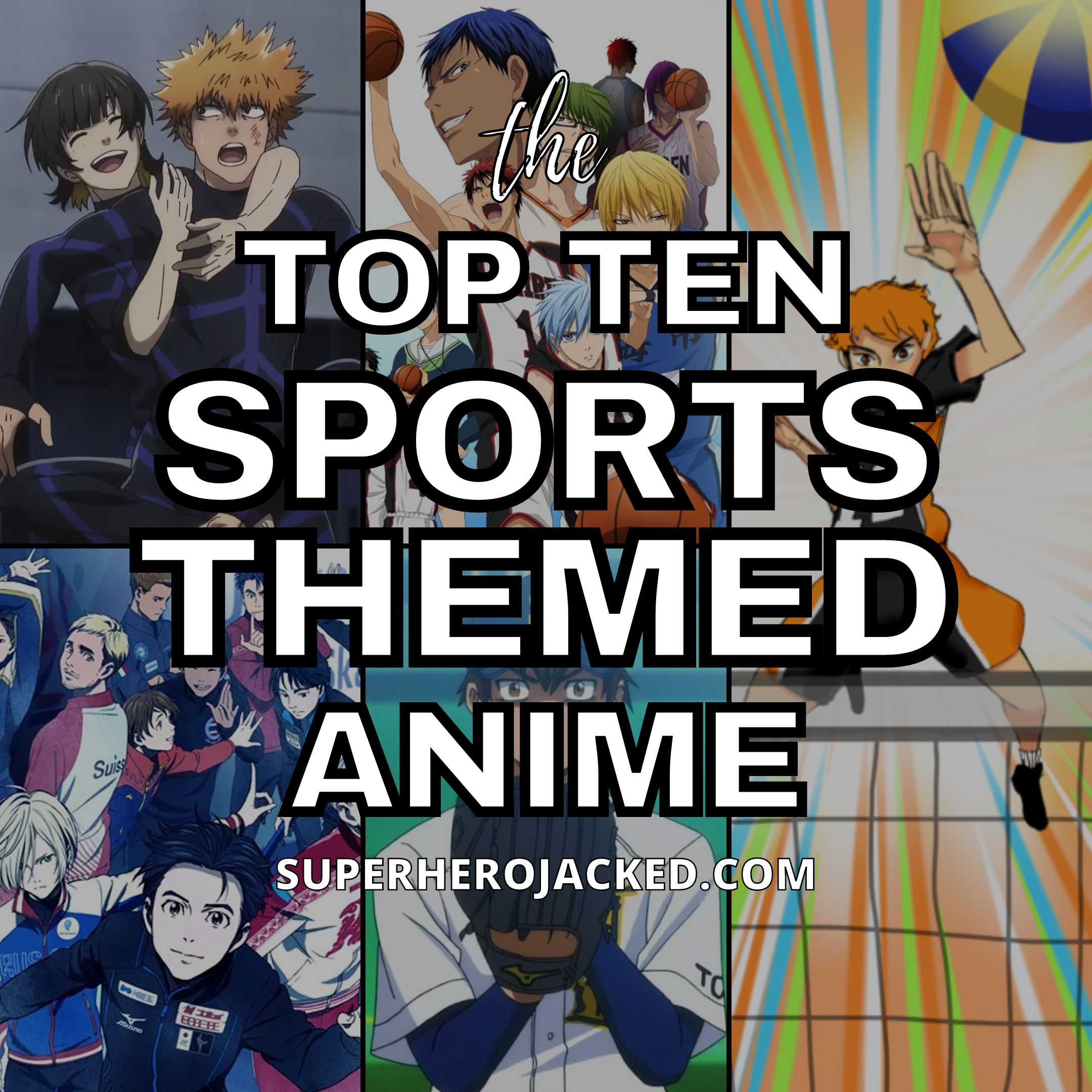 THESE SPORTS ANIME CAN GIVE YOU GOOSEBUMPS TOP 10  YouTube